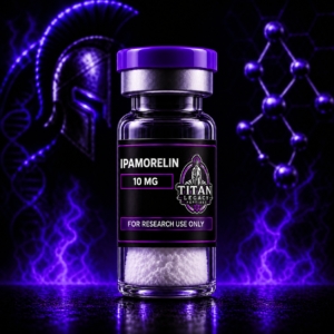 Titan Legacy Peptides Ipamorelin 10mg vial mockup