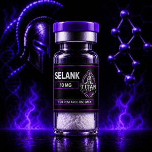 Titan Legacy Peptides Selank 10mg vial mockup